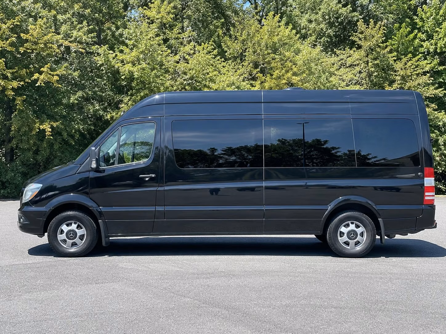 sprinter van with driver