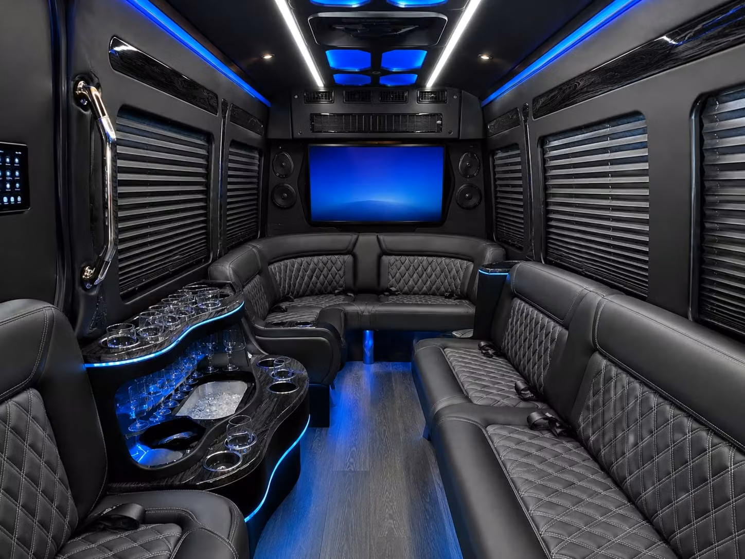 sprinter vans for small layton prom groups who want something sleek and private